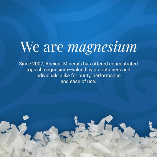Magnesium Bath Flakes Forest Calm - Resealable Magnesium Bag of Zechstein Chloride Alternative to Epsom Bath Salt (1.65 Lb)