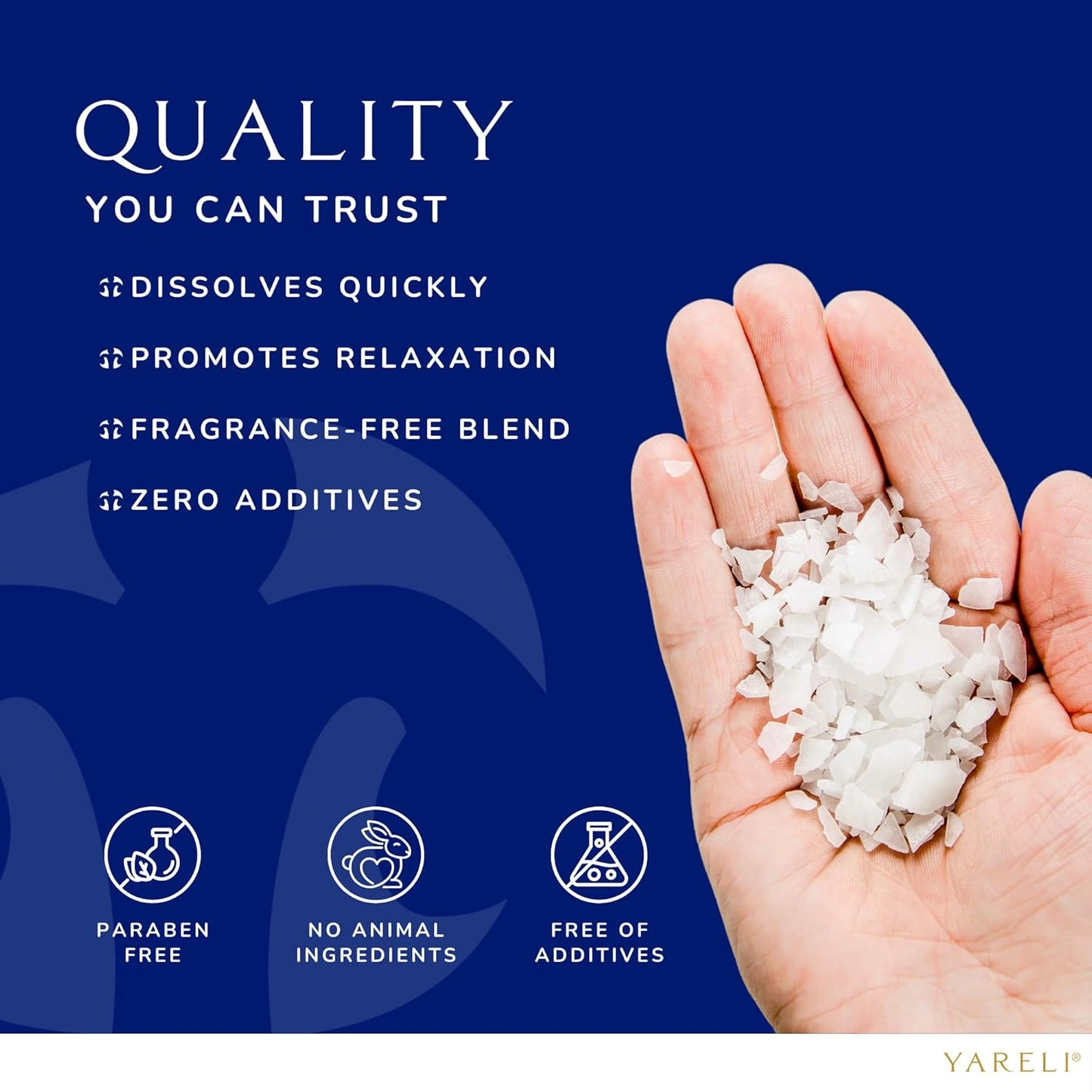 Magnesium Flakes, 15Lb, Dead Sea Bath & Foot Soak, Alternative to Epsom Salt for Relaxation, Wellness & Muscle Relief