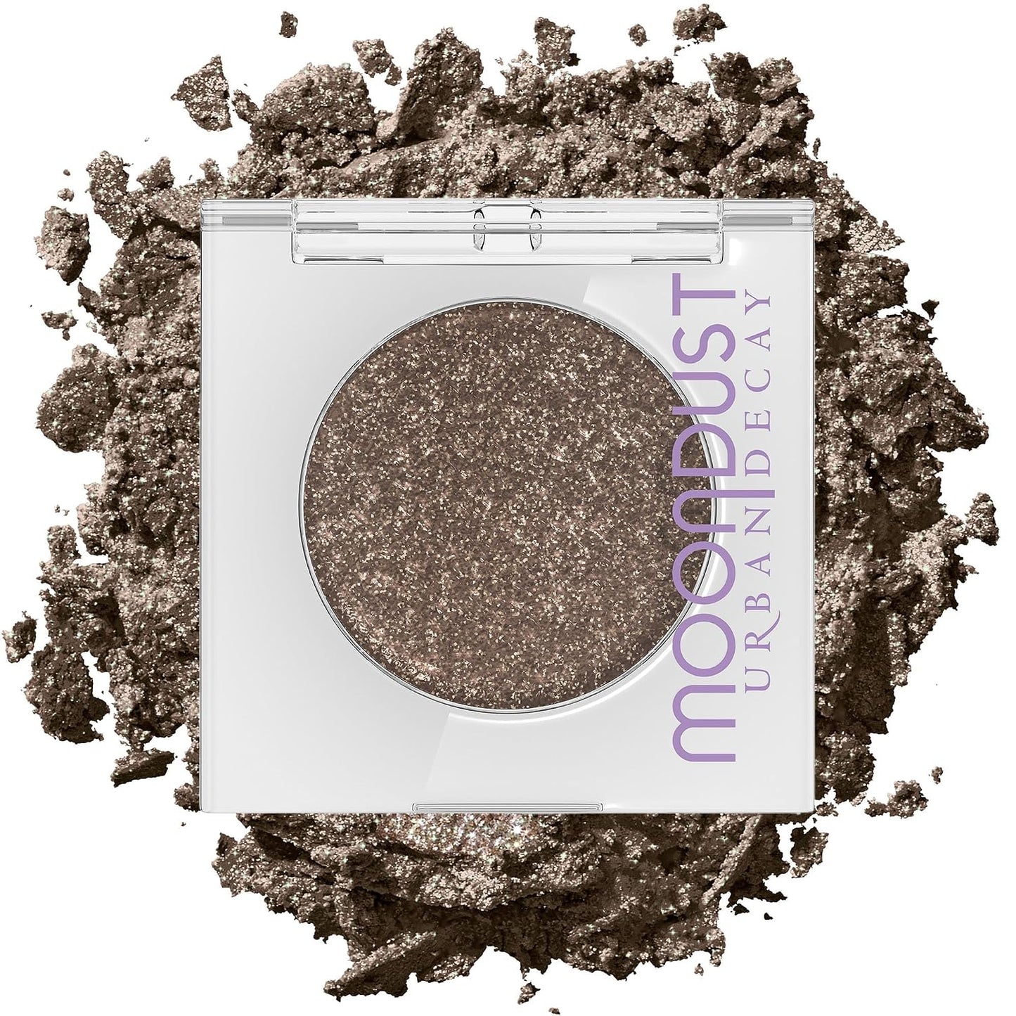 Urban Decay 24/7 Moondust Glitter Eyeshadow Single, Buildable Sparkly Eye Glitter, Long-Lasting Shimmer Finish, Reflective Iridescent Eye Shadow Topper, Wet Look Effect - 0.06 Oz