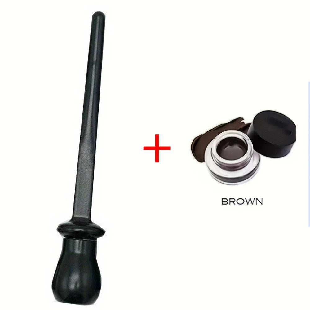 Silicone Eyeliner Brush Waterproof Non-Smudge Eyeliner Auxiliary Tool Eyeliner