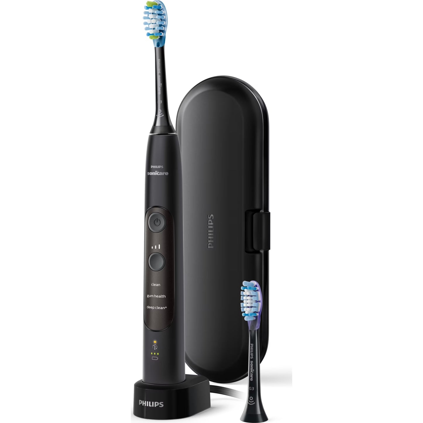 Philips Expertclean 7300, Rechargeable Electric Toothbrush, Black HX9610/17