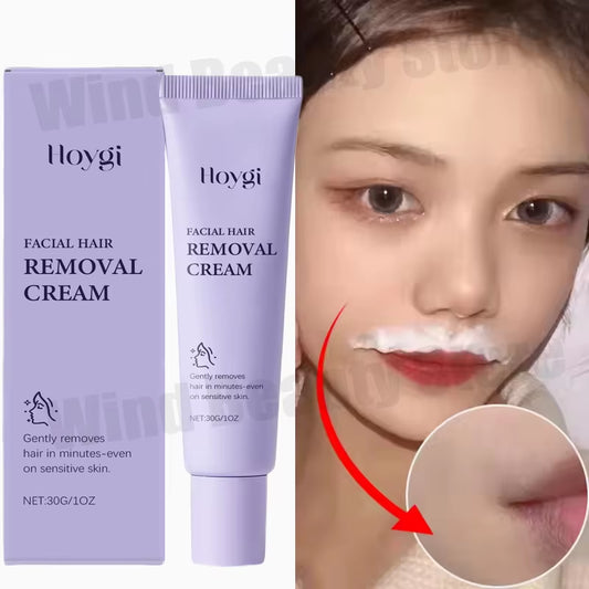 SmoothSilk Painless Hair Removal Cream – Fast, Gentle & Whitening Formula for Lip, Underarm & Sensitive Skin