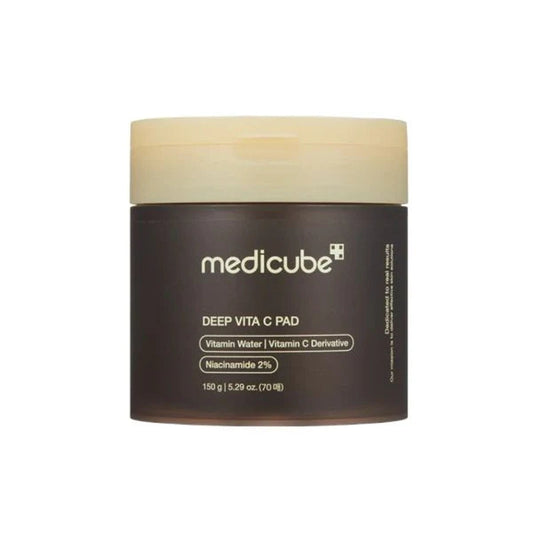 Medicube Deep Vita C Pads — Brightening & Dark Spot Correcting Toner Pads (70 Pads)
