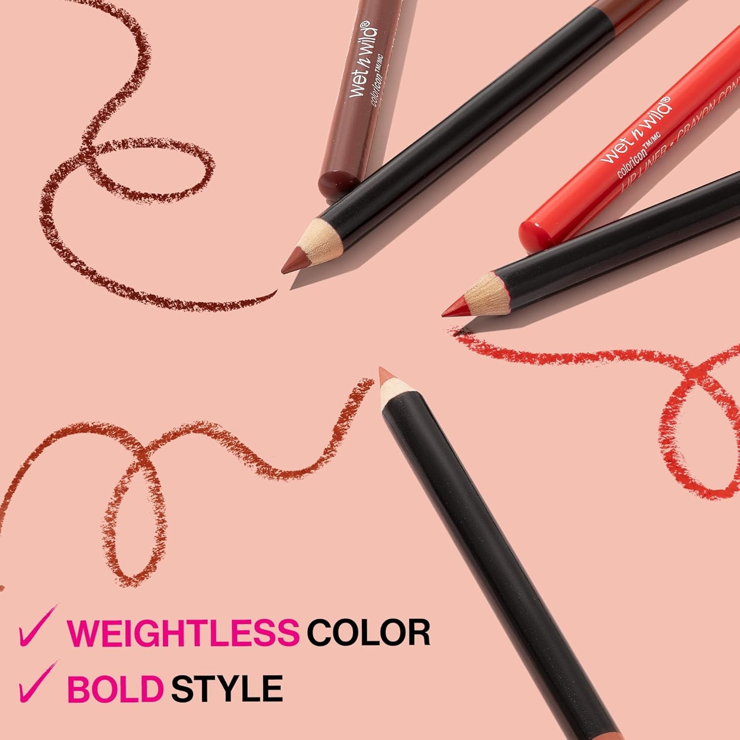 Lip Liner Pencil Color Icon Lip Color Makeup, Dark Brown Chestnut