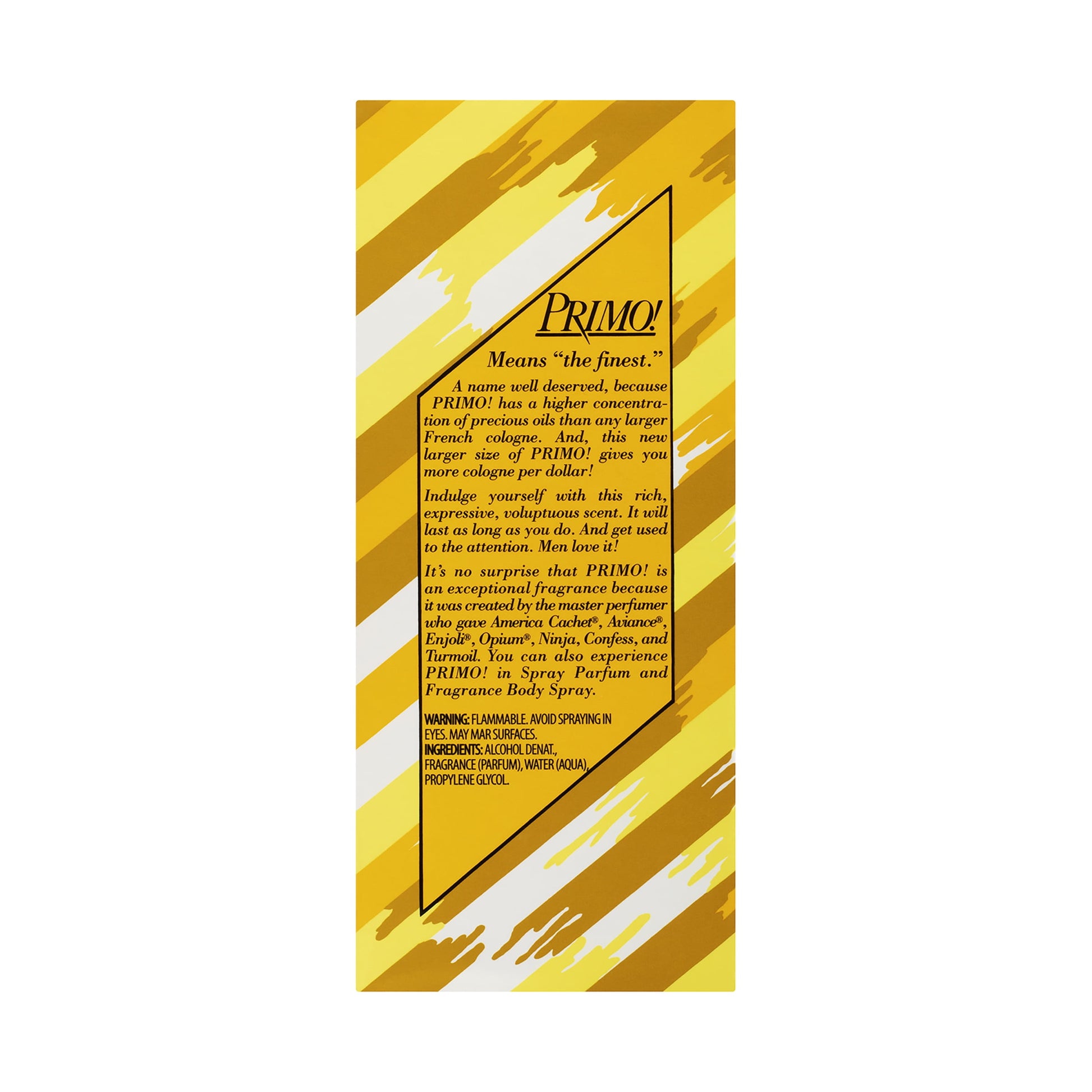 Primo Cologne Spray for Women, 1.8 Oz