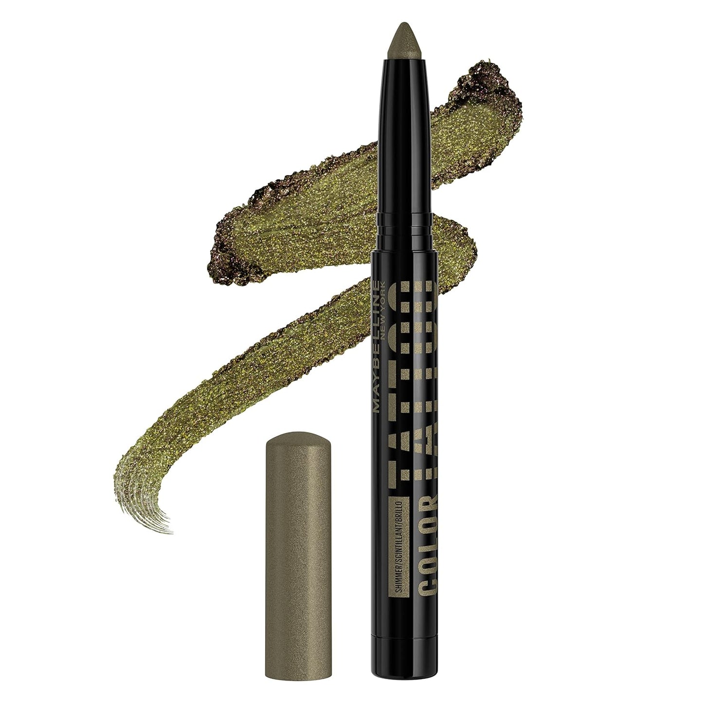 MAYBELLINE Color Tattoo Longwear Multi-Use Eye Shadow Stix, Eye Makeup, I Am Courageous (Light Bronze Shimmer)