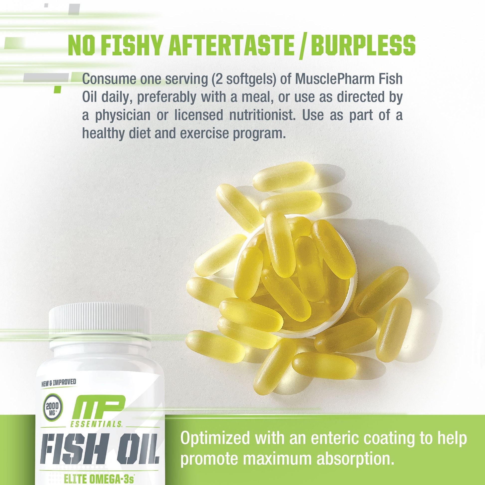 Essentials®, Fish Oil, 60 Softgels (1,000 Mg per Softgel)