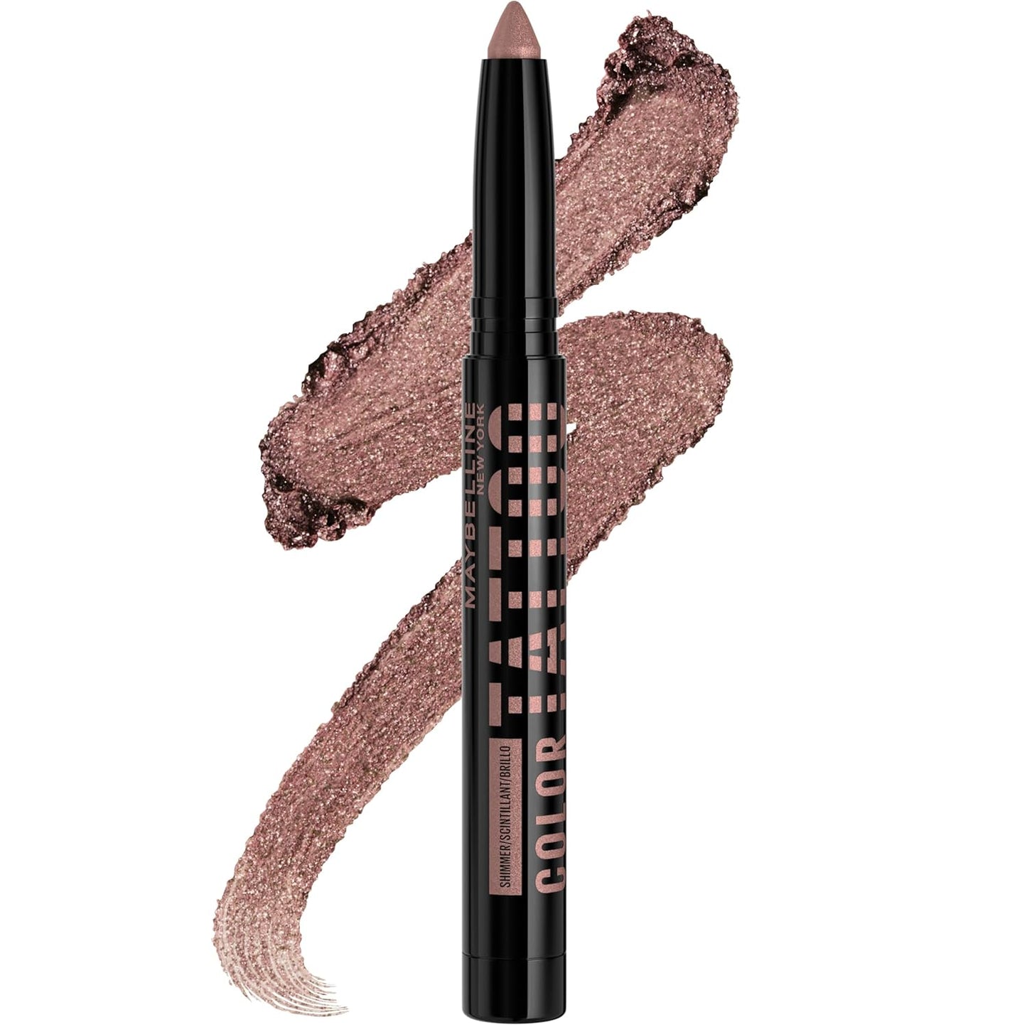 MAYBELLINE Color Tattoo Longwear Multi-Use Eye Shadow Stix, Eye Makeup, I Am Courageous (Light Bronze Shimmer)