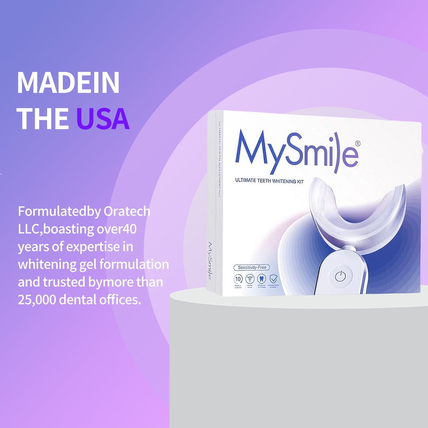 Ultimate Teeth Whitening Kit with 28 LED Light, 4X 3ML 35%CP Teeth Whitening Gel, 1X 4ML Teeth Whitening Pen, 10 Min, Remove 10 Years of Stains