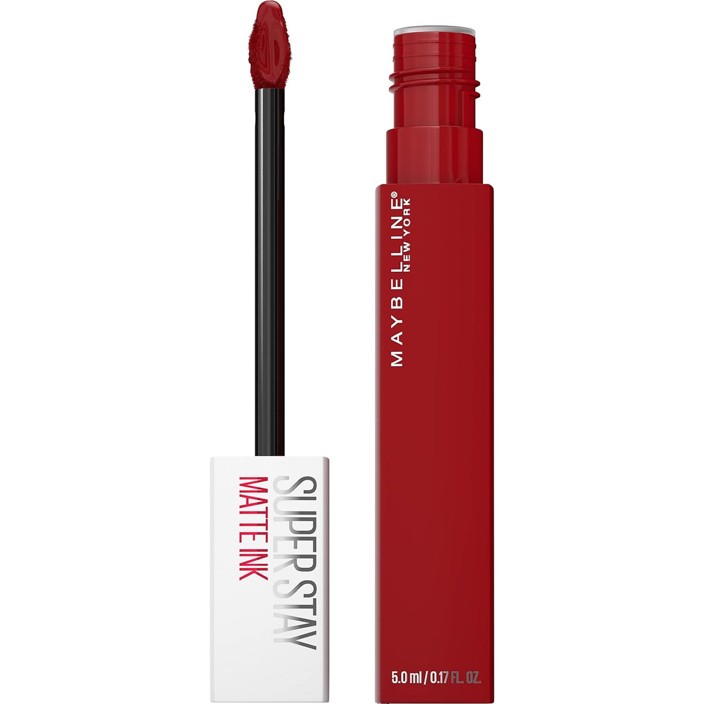 Super Stay Matte Ink Liquid Lipstick Makeup, Long Lasting High Impact Color & Color Sensational Lipstick, Lip Makeup, Matte Finish, Hydrating Lipstick, Nude, Pink, Red