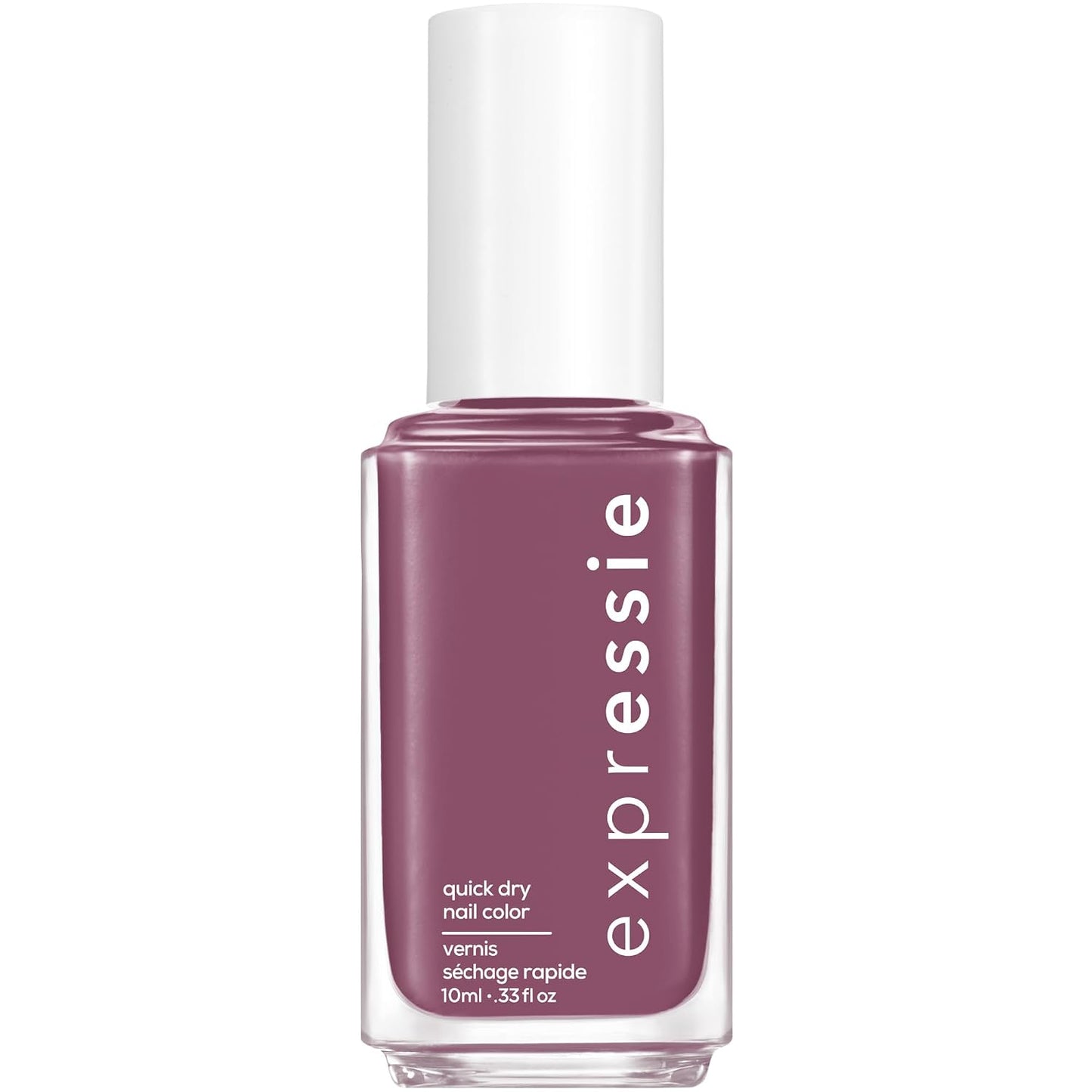 Essie Expressie Quick-Dry Vegan Nail Polish, Not so Low-Key, Blackened Burgundy, 0.33 Ounce