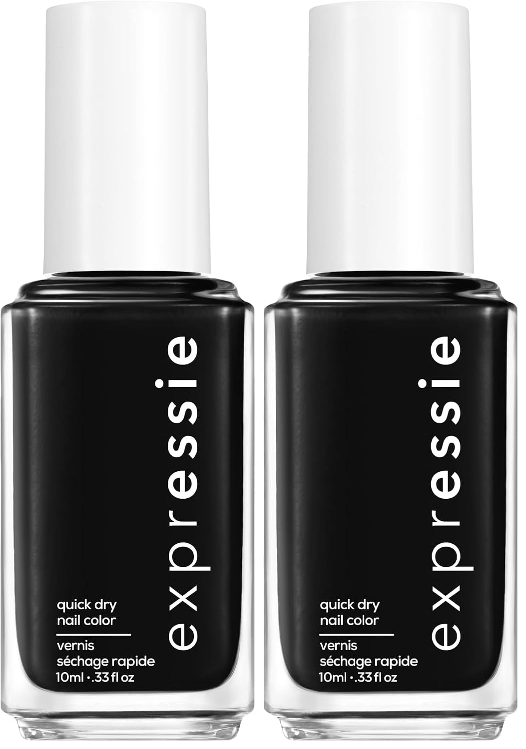 Essie Expressie Quick-Dry Vegan Nail Polish, Not so Low-Key, Blackened Burgundy, 0.33 Ounce