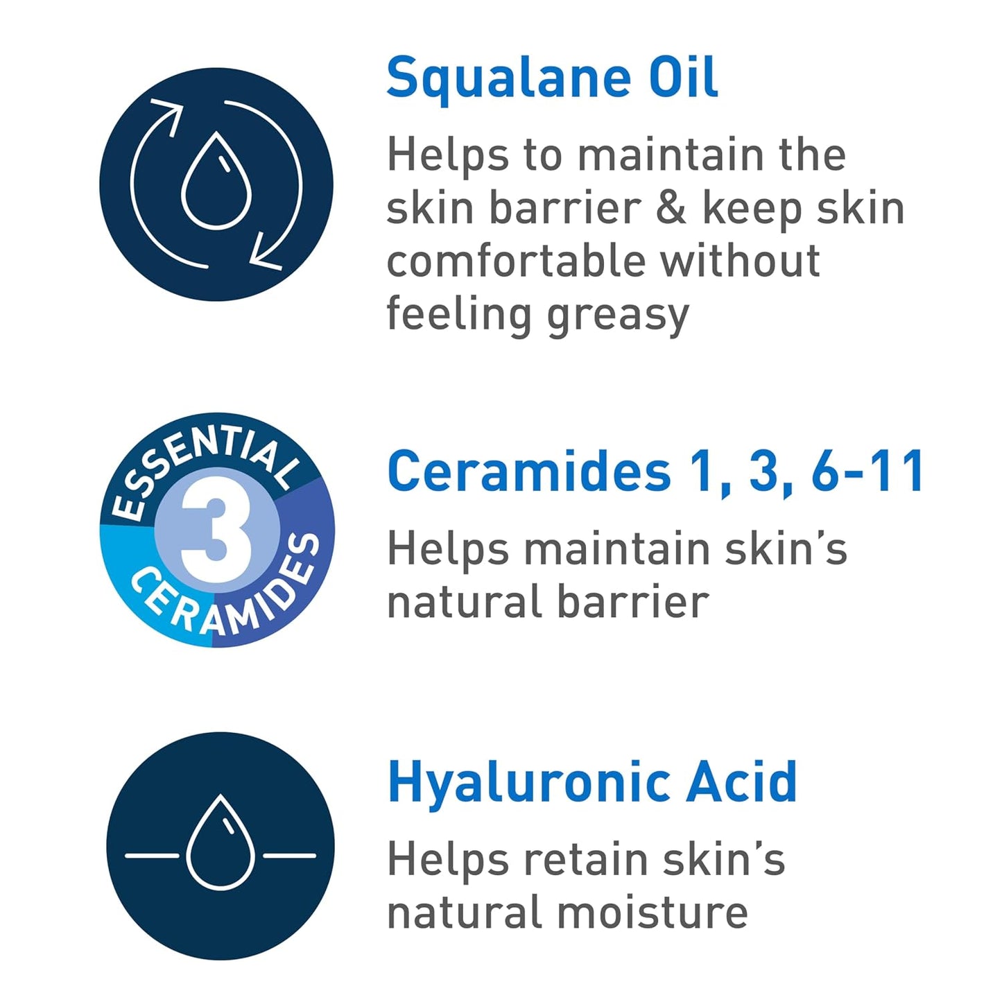 Hydrating Foaming Oil Facial Cleanser with Hyaluronic Acid, 19Oz | Face and Body Wash with Squalane Oil and Ceramides in a Fragrance Free, Residue Free Formula for Dry to Very Dry Skin.
