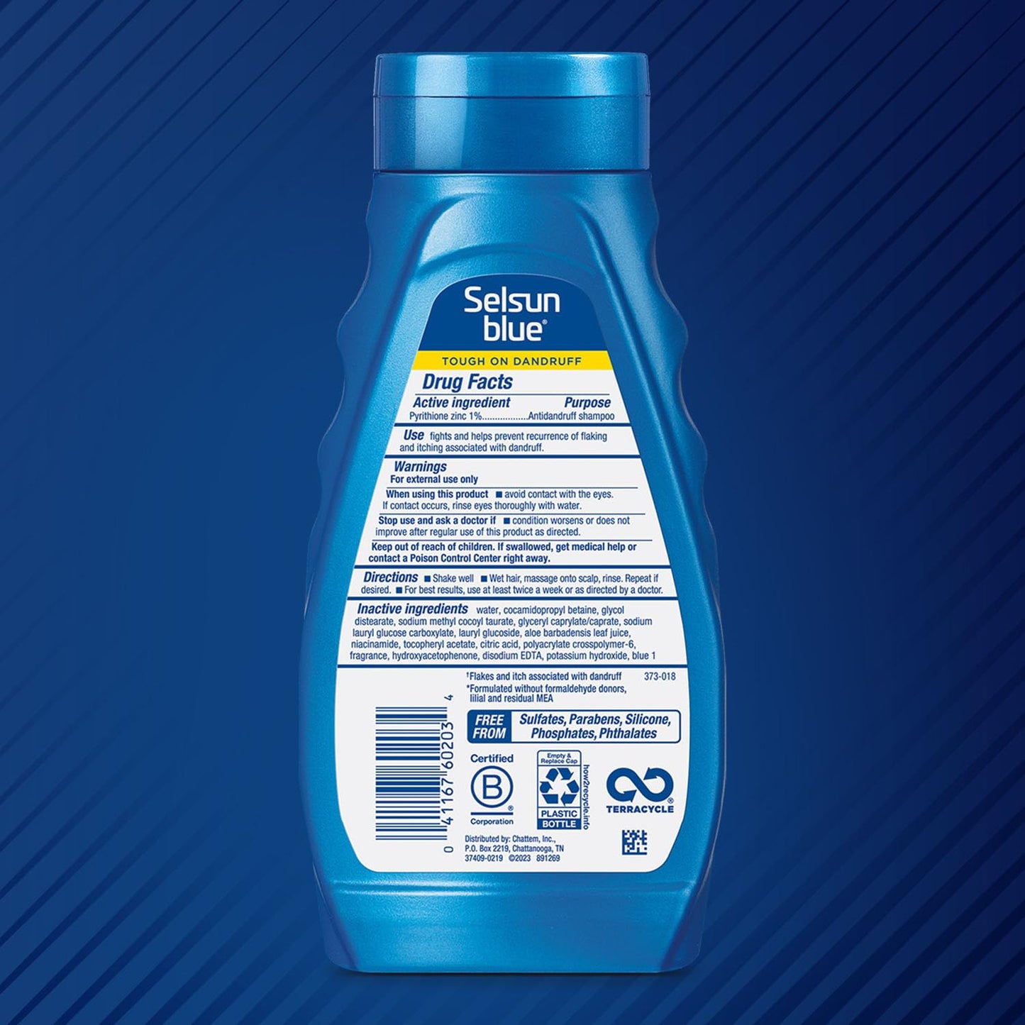 Itchy Dry Scalp Anti-Dandruff Shampoo, 11 Fl. Oz., Extra-Hydrating Formula, Pyrithione Zinc 1%