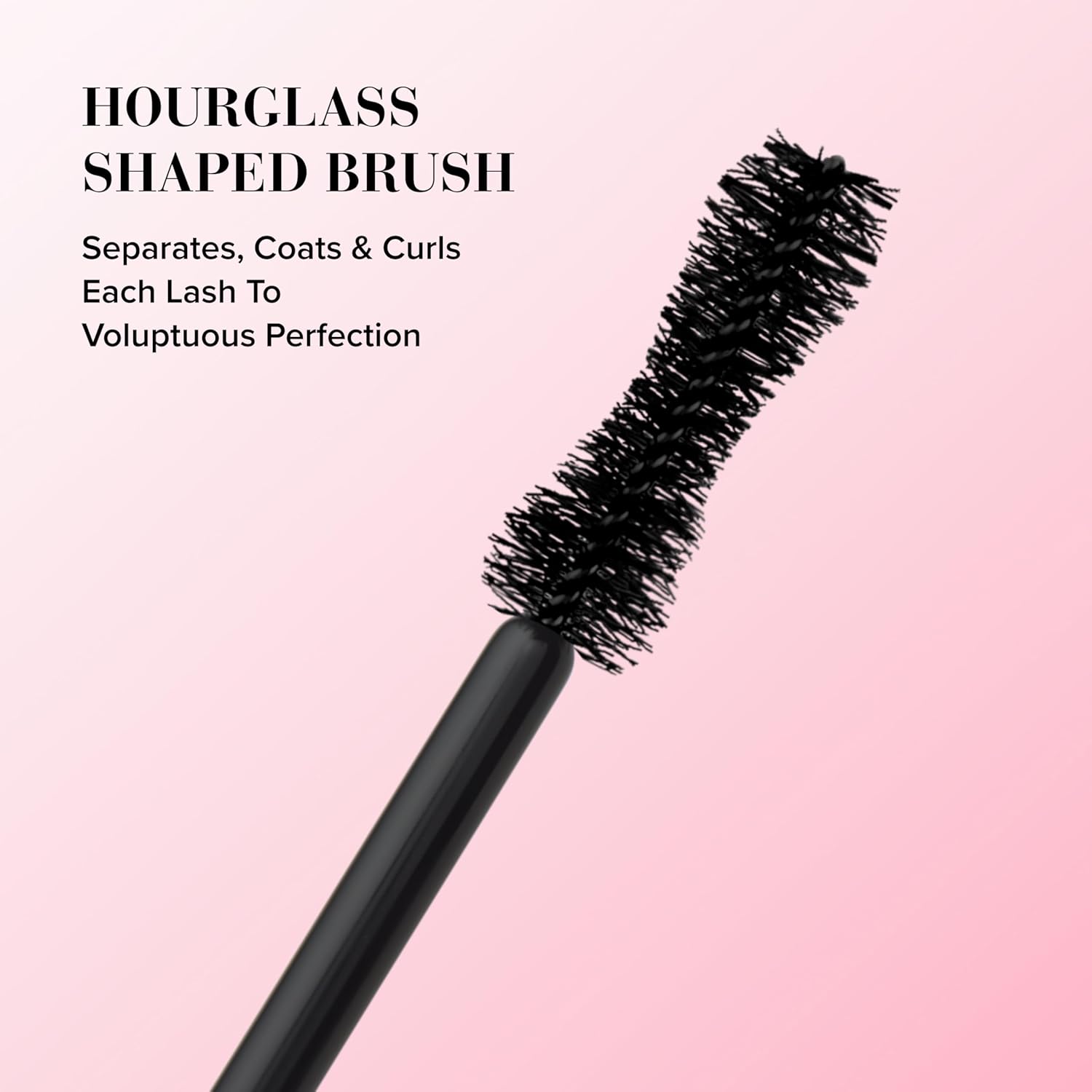 Too Faced Better than Sex Volumizing and Lengthening Mascara | Vegan Formula, Dramatic Volume and Length | Cruelty-Free Eye Makeup + Hourglass Brush for False Lash Effect