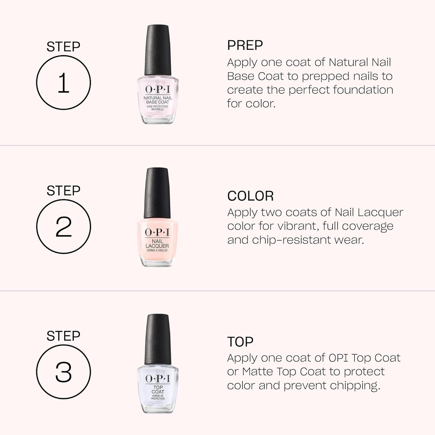 OPI Nail Lacquer Classic Nail Polish Colors | Crème, Shimmer, and Glitter Chip Resistant Nail-Polish | Fast Drying, Streak-Free Formula | 0.5 Fl Oz