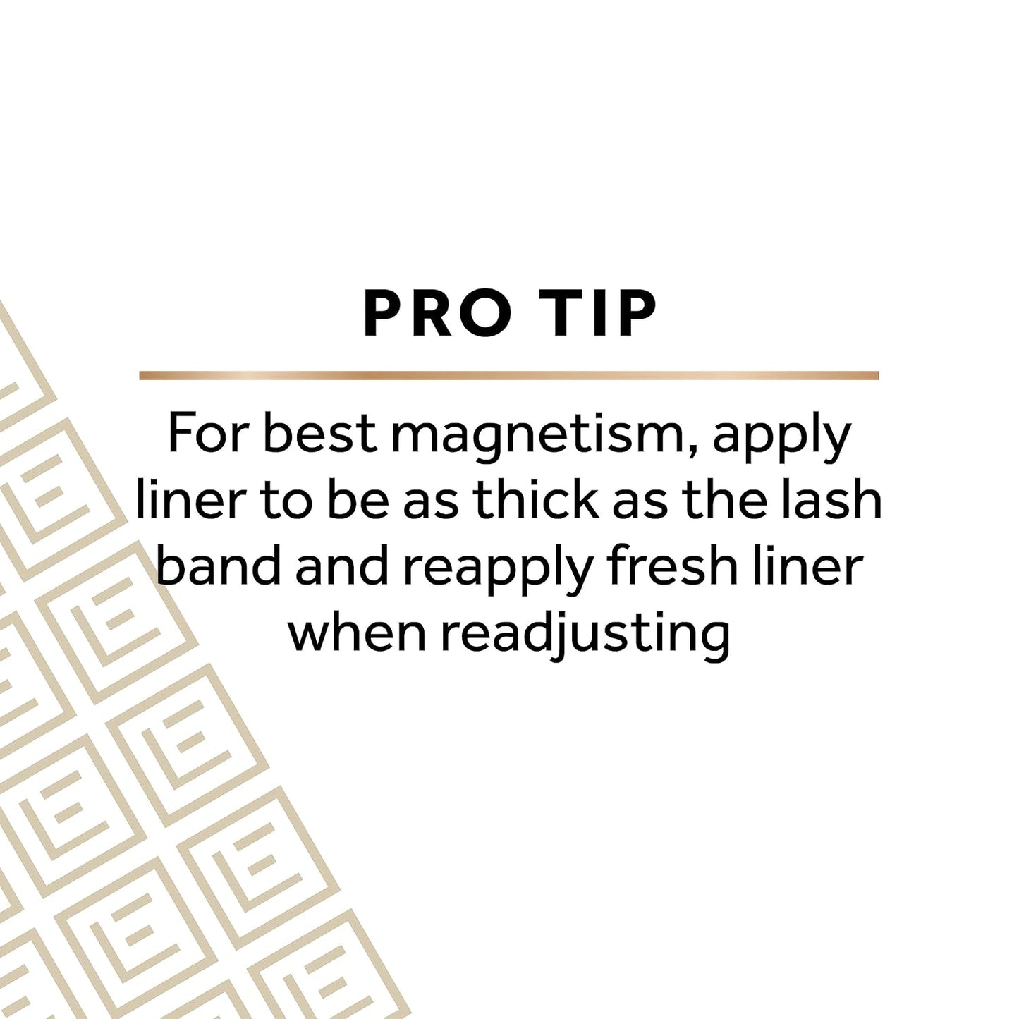 PROMAGNETIC Eyeliner & Lash Kit, No 007 Natural Fiber Eyelashes, Black