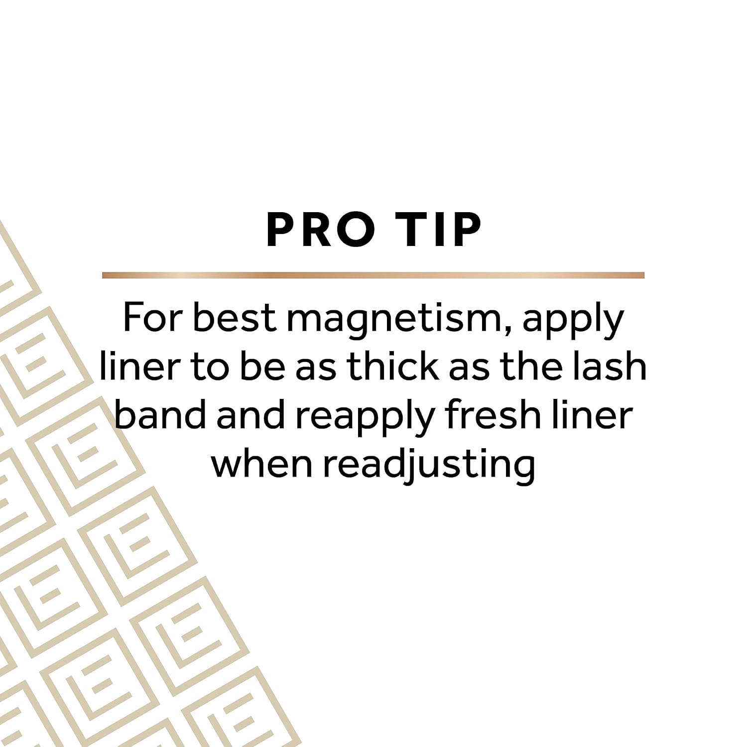PROMAGNETIC Eyeliner & Lash Kit, No 007 Natural Fiber Eyelashes, Black