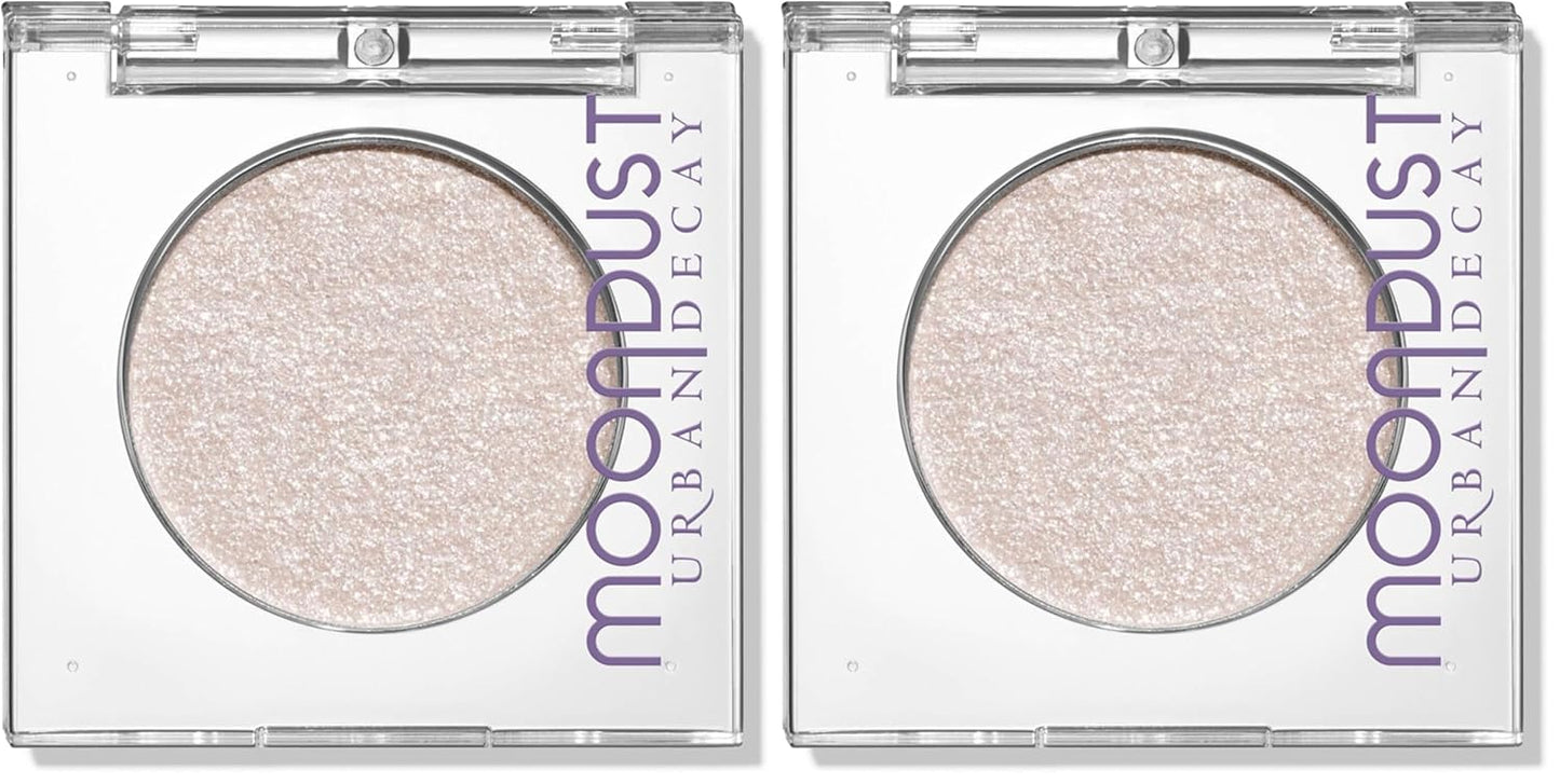 Urban Decay 24/7 Moondust Glitter Eyeshadow Single, Buildable Sparkly Eye Glitter, Long-Lasting Shimmer Finish, Reflective Iridescent Eye Shadow Topper, Wet Look Effect - 0.06 Oz