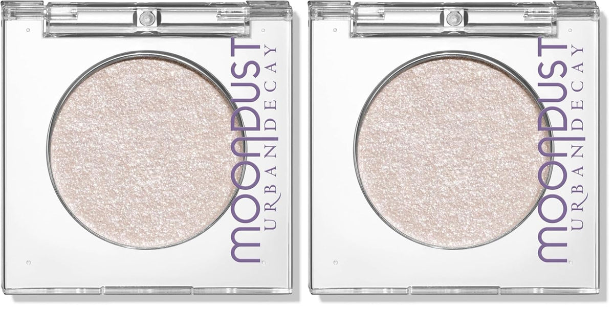 Urban Decay 24/7 Moondust Glitter Eyeshadow Single, Buildable Sparkly Eye Glitter, Long-Lasting Shimmer Finish, Reflective Iridescent Eye Shadow Topper, Wet Look Effect - 0.06 Oz