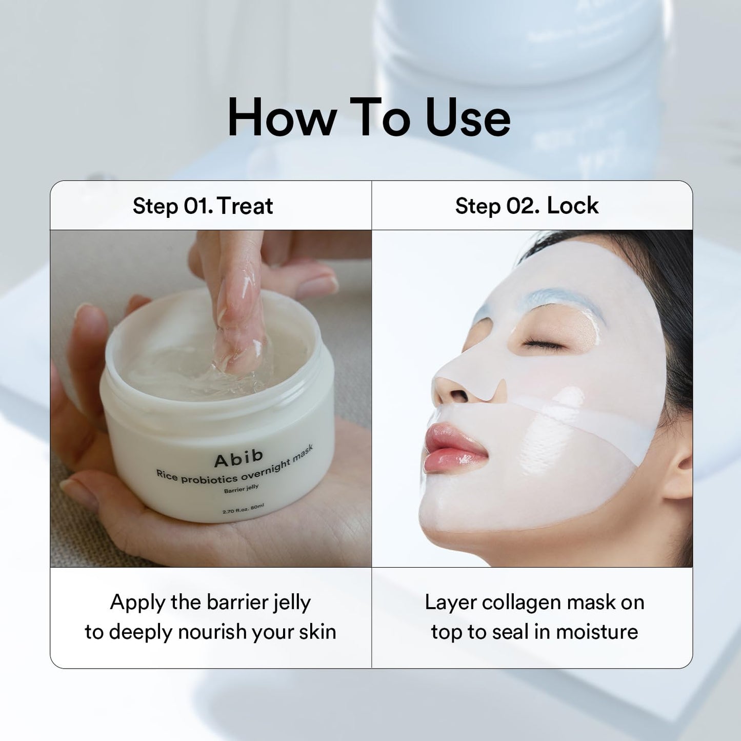 Vegan Collagen Gel Mask Sedum Jelly 4 Sheets (Hydrating) I Korean Vegan Collagen, Cooling Hydrating Hyaluronic Acid Hydrogel Face Mask Skin Care