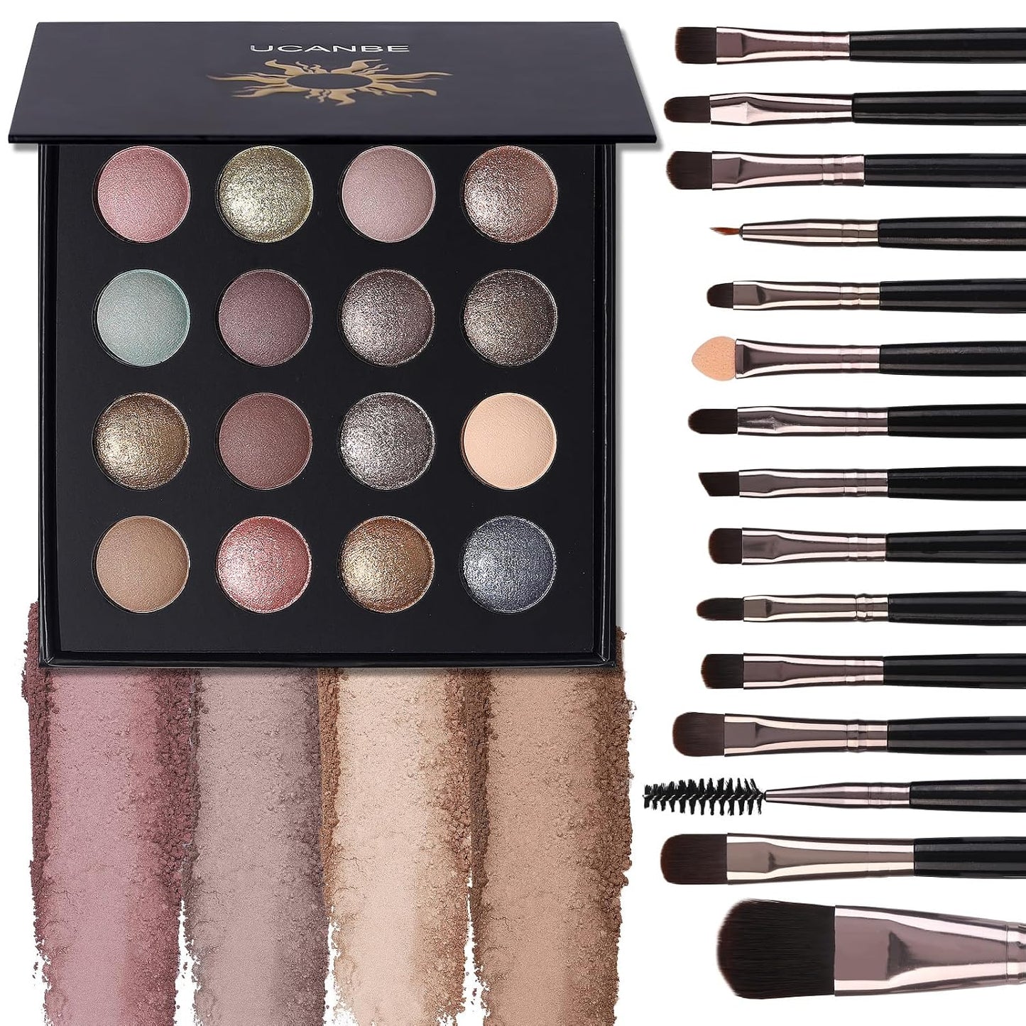Spotlight Eyeshadow Palette Professional 40 Color Eye Shadow Matte Shimmer Makeup Pallet Highly Pigmented Colorful Powder Long Lasting Waterproof Eye Shadow