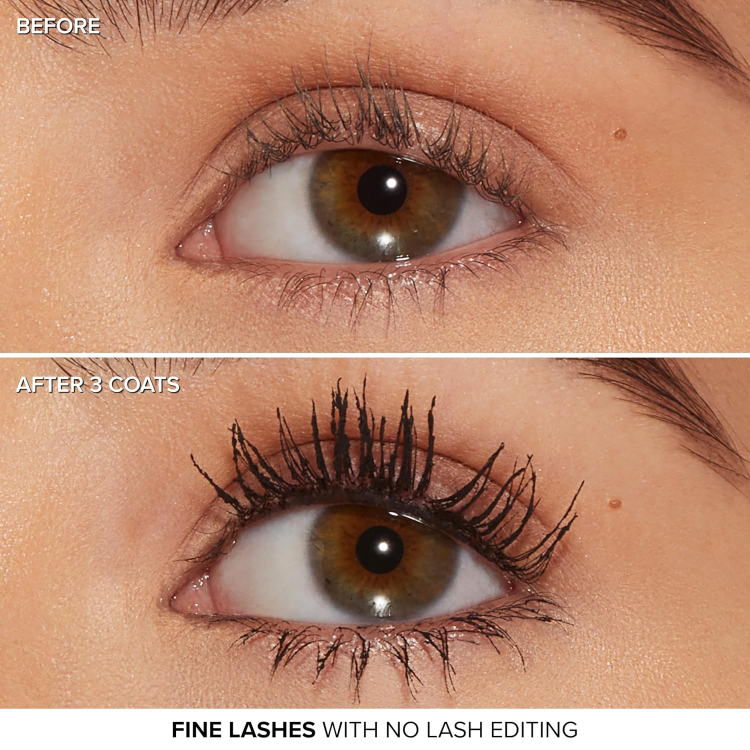 Too Faced Better than Sex Volumizing and Lengthening Mascara | Vegan Formula, Dramatic Volume and Length | Cruelty-Free Eye Makeup + Hourglass Brush for False Lash Effect