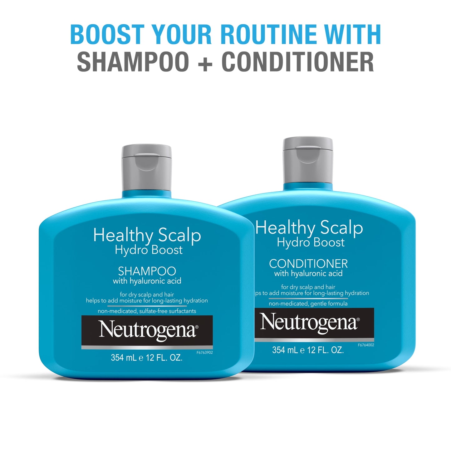 Hydrating Shampoo for Dry Scalp & Hair with Hyaluronic Acid, 12 Fl Oz