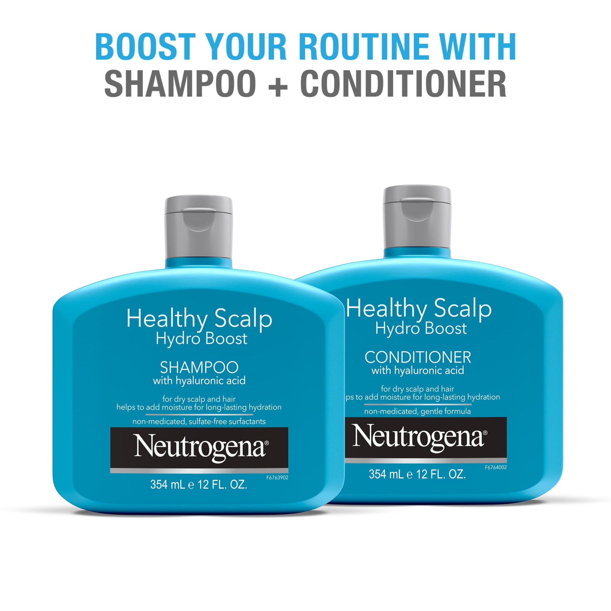 Hydrating Shampoo for Dry Scalp & Hair with Hyaluronic Acid, 12 Fl Oz