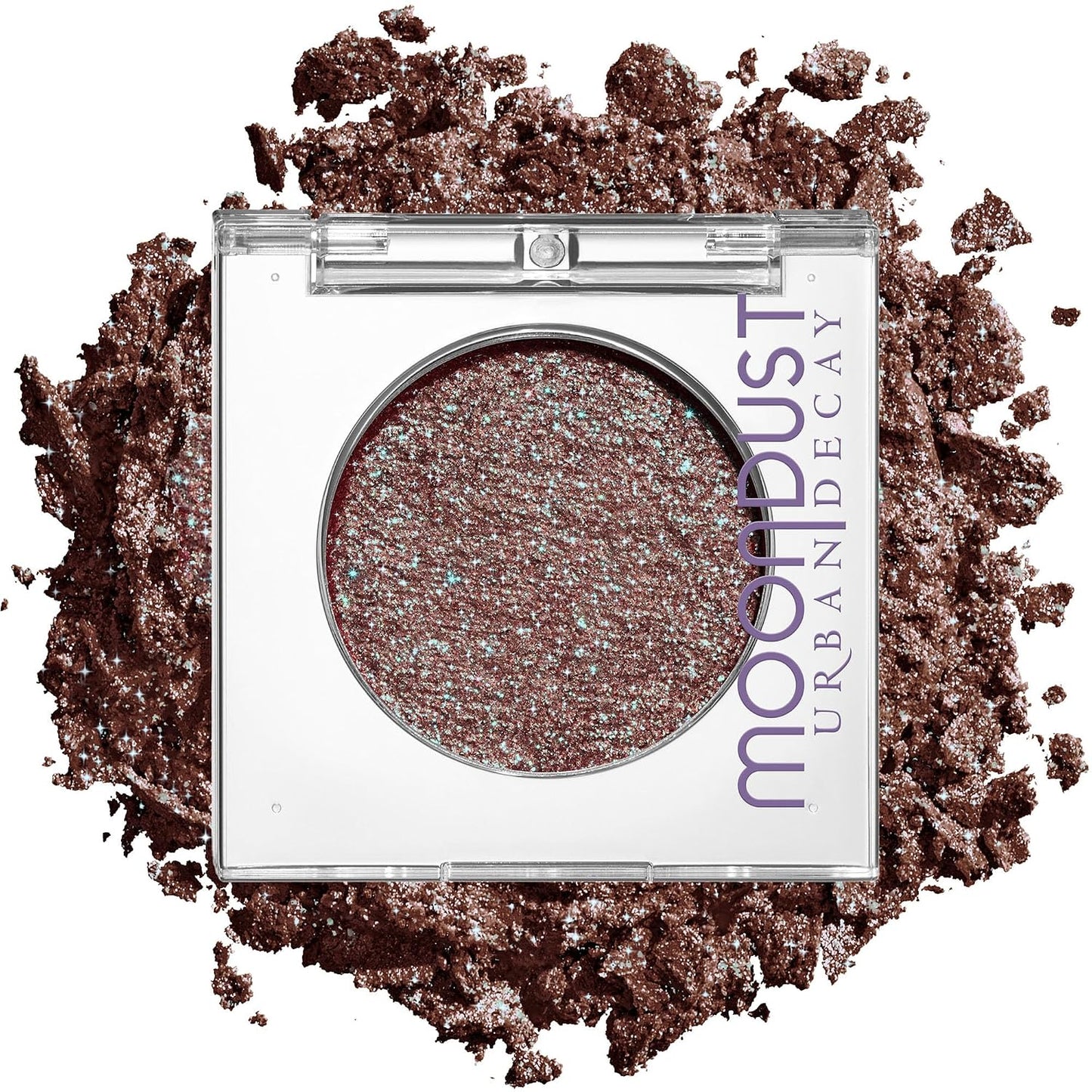Urban Decay 24/7 Moondust Glitter Eyeshadow Single, Buildable Sparkly Eye Glitter, Long-Lasting Shimmer Finish, Reflective Iridescent Eye Shadow Topper, Wet Look Effect - 0.06 Oz