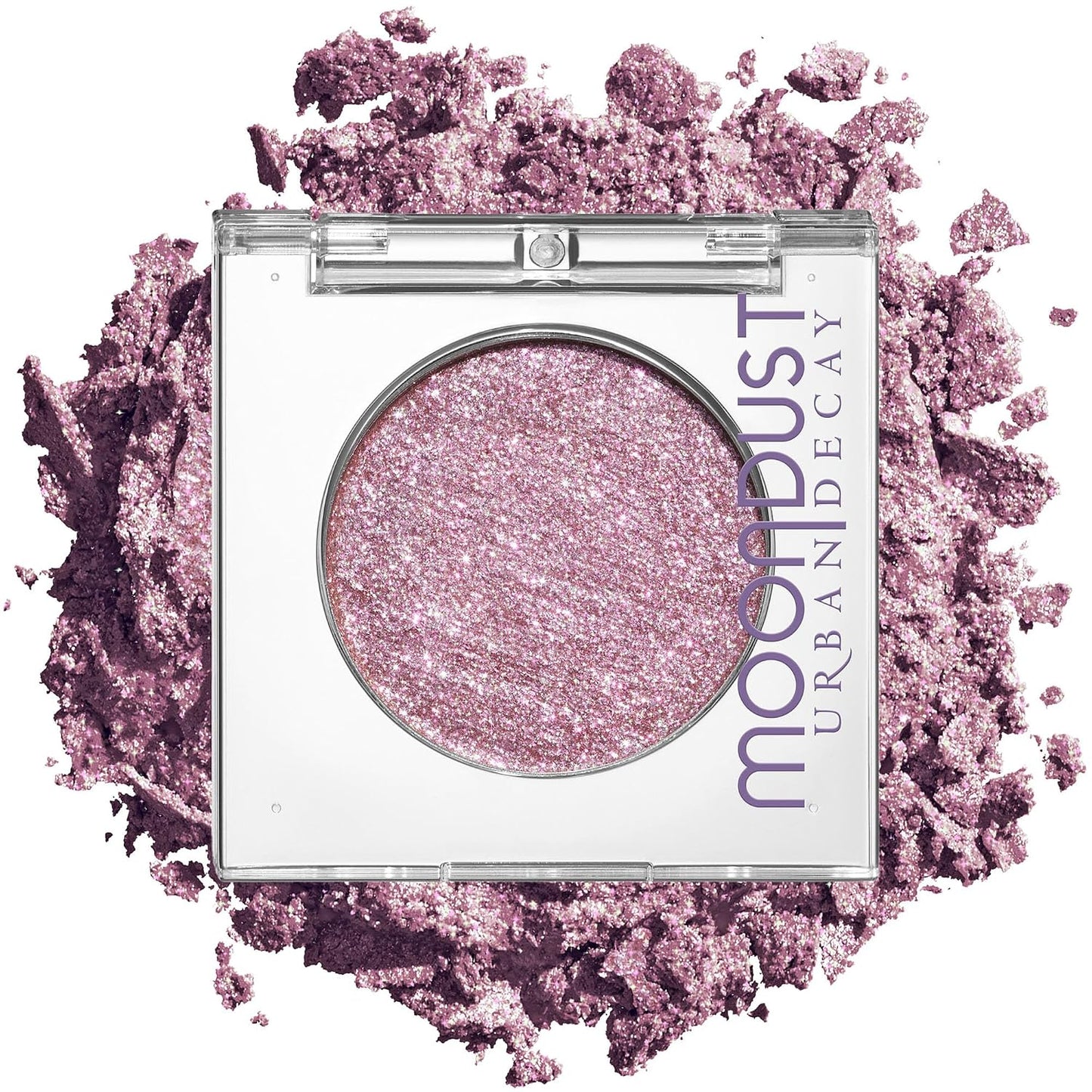 Urban Decay 24/7 Moondust Glitter Eyeshadow Single, Buildable Sparkly Eye Glitter, Long-Lasting Shimmer Finish, Reflective Iridescent Eye Shadow Topper, Wet Look Effect - 0.06 Oz