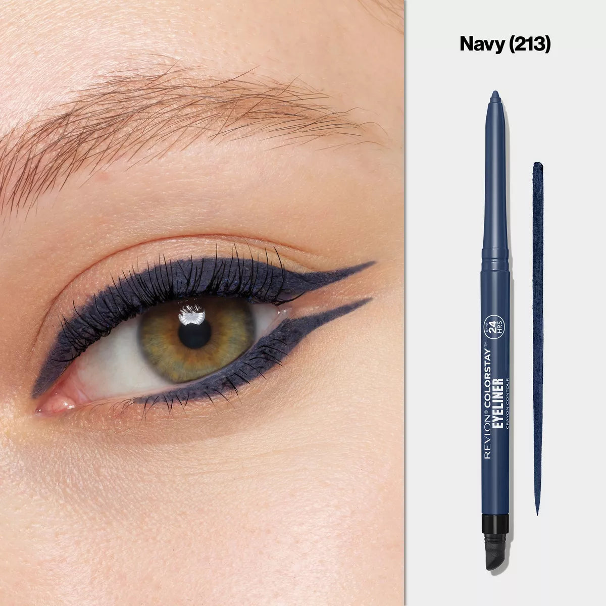 Revlon Colorstay Pencil Waterproof Eyeliner - Built-In Sharpener - 0.01Oz
