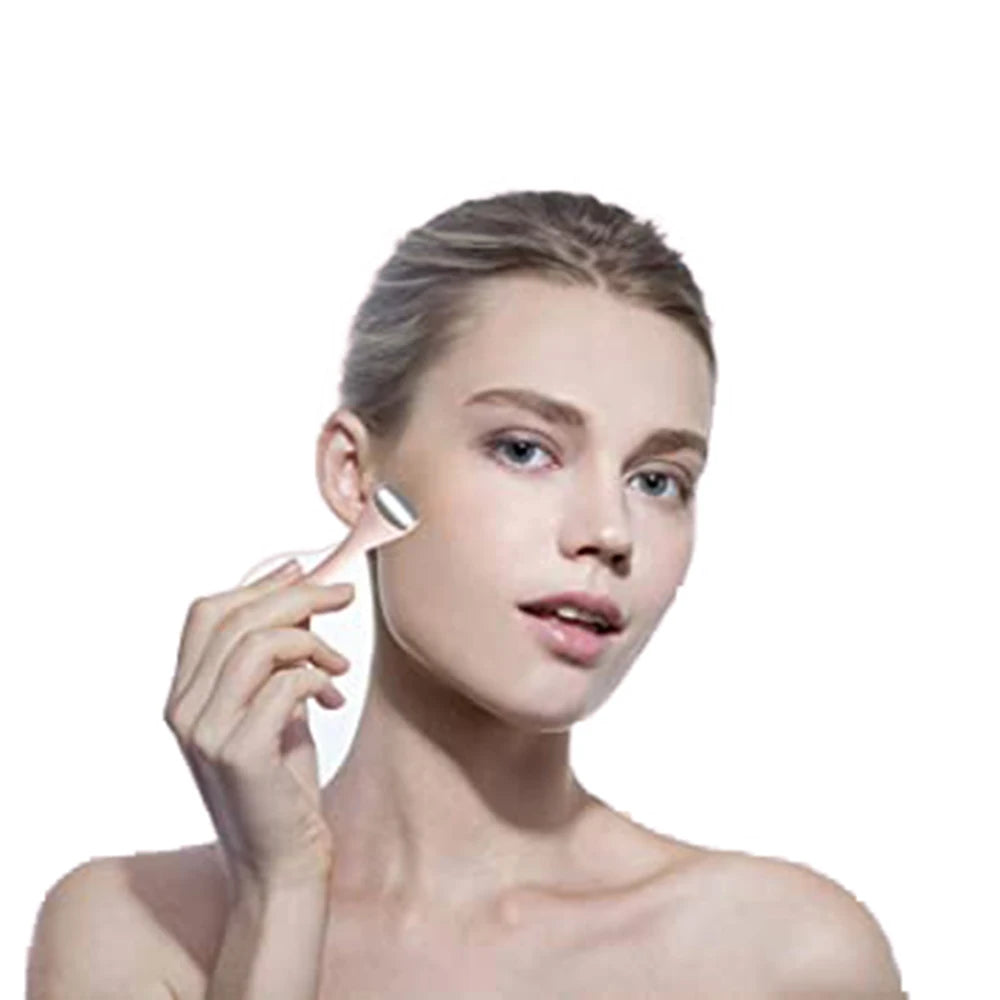 Mini Stainless Steel Cooling Face Roller Skin Cooling Ice Roller Eye Facial Massager Anti-Aging Face Lift Pain Relief Beauty