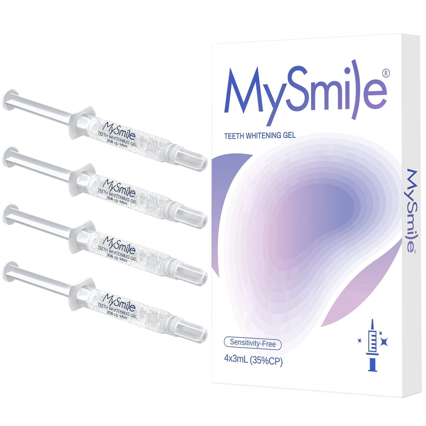 Ultimate Teeth Whitening Kit with 28 LED Light, 4X 3ML 35%CP Teeth Whitening Gel, 1X 4ML Teeth Whitening Pen, 10 Min, Remove 10 Years of Stains