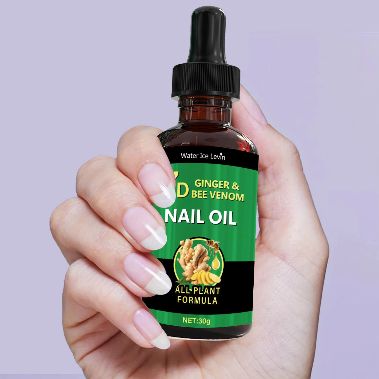 Revitalize Your Nails with 7-Day Ginger Nail Care Essence - Nourishing, Hypoallergenic Moisturizer for Hands and Feet, Perfect for All Nail Types