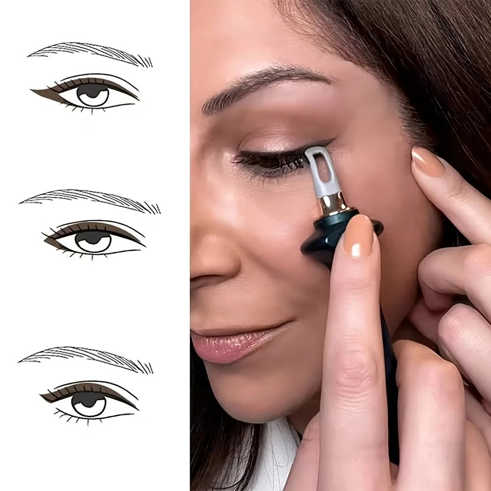 Silicone Eyeliner Brush Waterproof Non-Smudge Eyeliner Auxiliary Tool Eyeliner