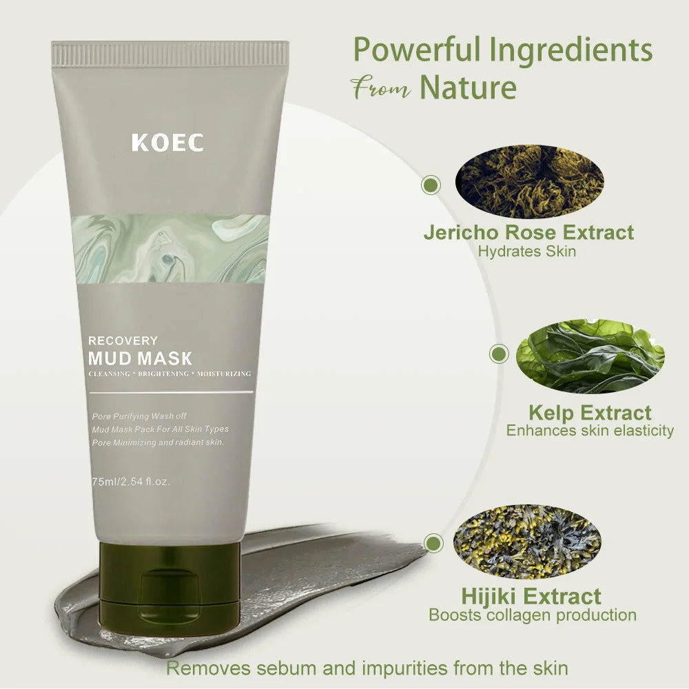 Revitalize Your Skin with Our Repair Volcanic Mud Facial Mask - Deep Cleansing and Moisturizing Treatment for a Flawless Complexion