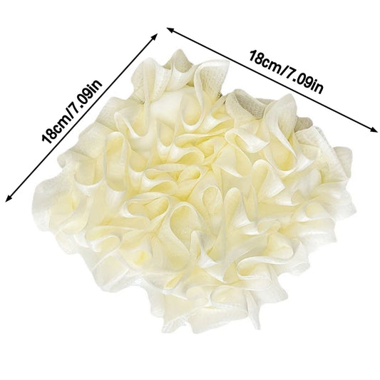 Indulge in Ultimate Relaxation with Our 2-in-1 Soft Loofah Bath Ball - Perfect for Exfoliating and Dispensing Soap!