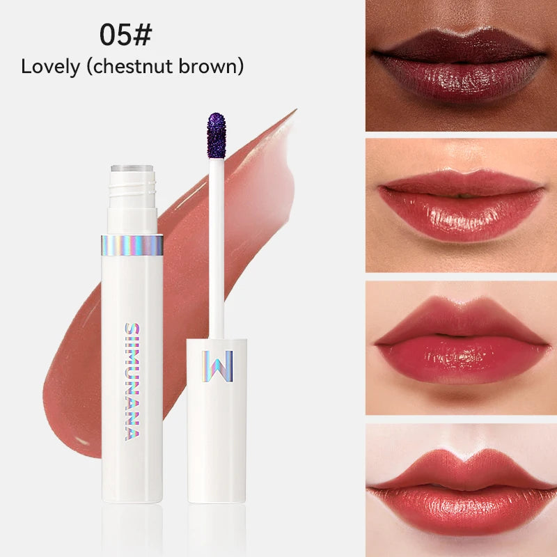 Lip Stain Tint Peel off Tattoo Korean Lipsticks Cosmetics Makeup Long Lasting Waterproof Peel off Lip Stain Pink Red Glosses