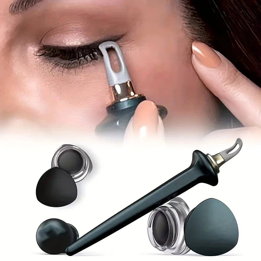 Silicone Eyeliner Brush Waterproof Non-Smudge Eyeliner Auxiliary Tool Eyeliner
