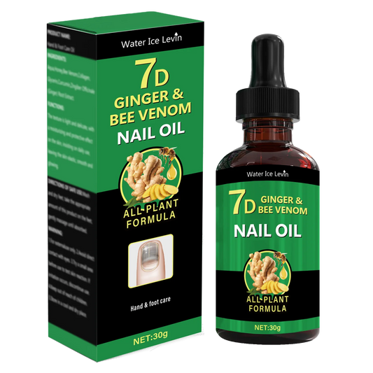 Revitalize Your Nails with 7-Day Ginger Nail Care Essence - Nourishing, Hypoallergenic Moisturizer for Hands and Feet, Perfect for All Nail Types