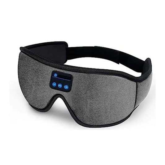 Experience Ultimate Relaxation with the Bluetooth 3D Eye Mask & Sleep Headphones - Enjoy Music While You Sleep!