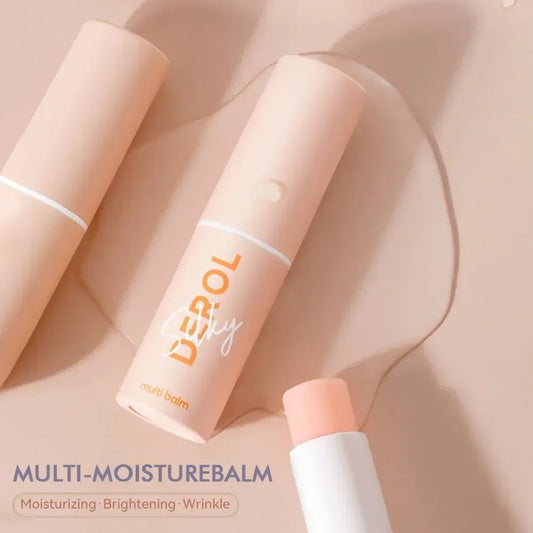 Revitalize Your Skin with the Multi Moisturizing Stick - Collagen Anti-Wrinkle Balm for Youthful Eyes, Lips, and Neck