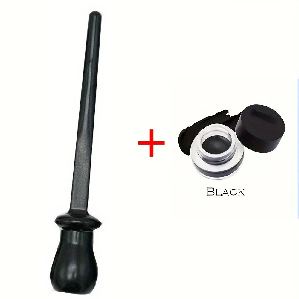 Silicone Eyeliner Brush Waterproof Non-Smudge Eyeliner Auxiliary Tool Eyeliner