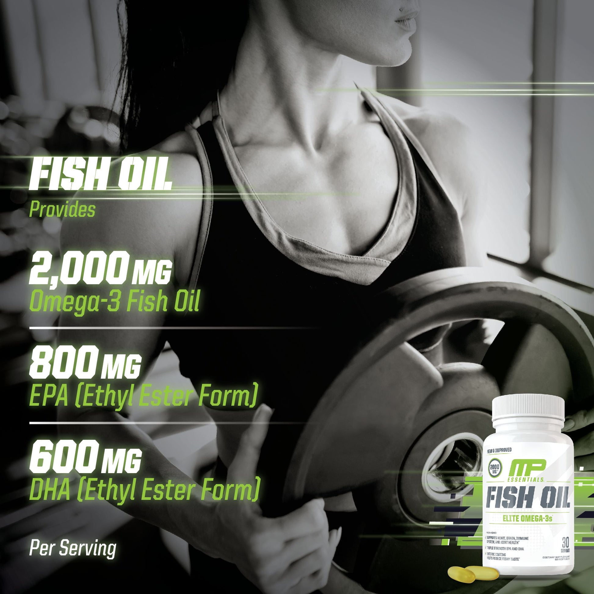 Essentials®, Fish Oil, 60 Softgels (1,000 Mg per Softgel)