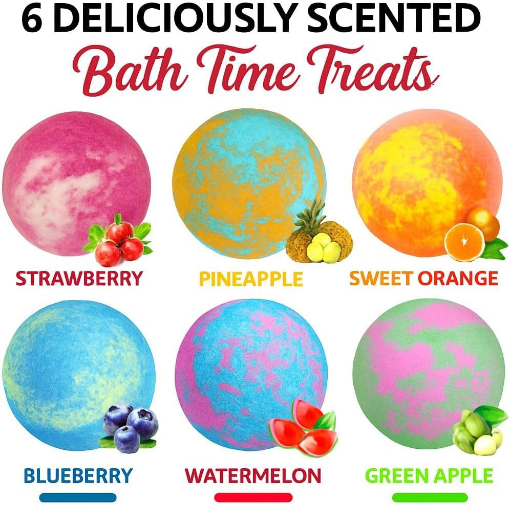 Unicorn Bath Bombs for Girls with Jewelry inside & Jewelry Box for Kids - Organic, Skin Moisturizing, Natural Bubble Bath Bombs for Kids with Surprise Toy Inside, Birthday, Christmas Gift for Girls