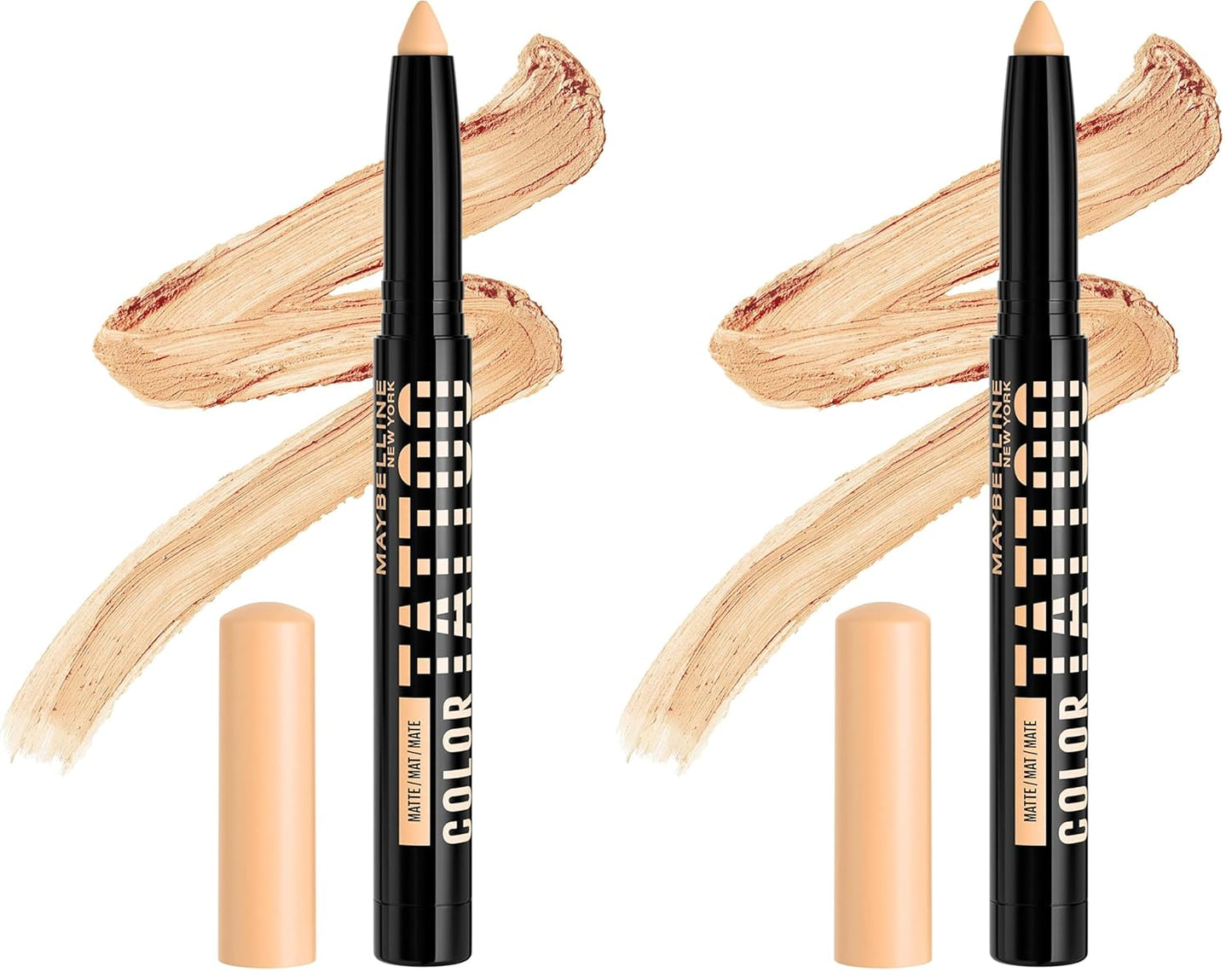 MAYBELLINE Color Tattoo Longwear Multi-Use Eye Shadow Stix, Eye Makeup, I Am Courageous (Light Bronze Shimmer)